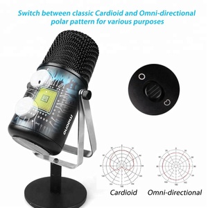 Única <span class=keywords><strong>cardioide</strong></span>/<span class=keywords><strong>omnidireccional</strong></span> escritorio Mesa micrófono - Product Image 3