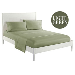 الجملة ملكة حجم 1800 خيط القطن المصري ملاءات سرير من النسيج الدقيق مجموعة - Product Image 5