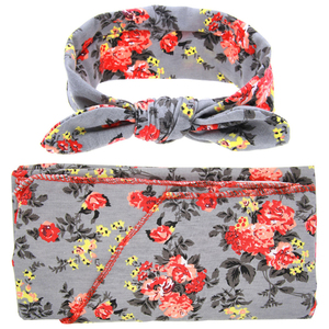 Bebé manta caliente flor elástico diademas de fotografí<span class=keywords><strong>a</strong></span> accesorios bebé recién nacido Swaddle - Product Image 5