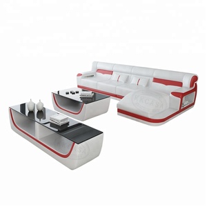 Set di mobili di Lusso <span class=keywords><strong>casa</strong></span> in salotto divani Piccolo a forma di L divano in pelle Mobili di Vendita <span class=keywords><strong>del</strong></span> Mercato - Product Image 4