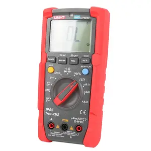Multímetro de mano automotriz UT191T LCD, multímetro de CA/CC, probador de voltímetro, multímetro con unidad de multímetro DWELL RPM, medidor de voltaje de 1/2" - Product Image 1