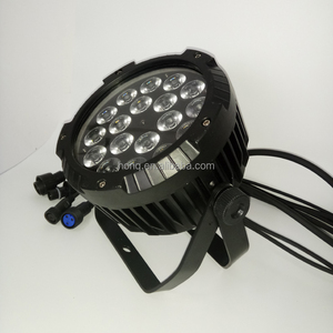 HQLIT - Foco PAR LED para Exteriores, 18 x 18 W, RGBWA UV, 6 en 1, Resistente al Agua IP65, para Parques, Iglesias, Teatros, Equipos de Iluminación de Escenarios - Product Image 4