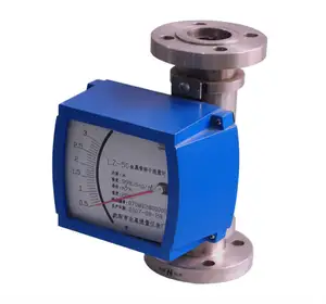 LZ Series Logam Baja Pipa Flow Meter Stainless/PTFE Float Gas dan Cair Alat Pengukur Flange Koneksi Turbine Meter