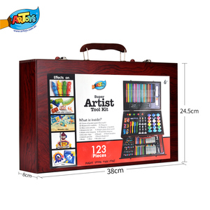 Di alta qualità 123PCS super artista tool kit <span class=keywords><strong>eco</strong></span>-friendly di cancelleria per la vendita - Product Image 4
