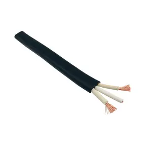 Hot Selling Nitrile Rubber Cable Insulated 3 Core ZR- YVFB Flat Electric Cable Wiresflat cableelectric wires rubber cable