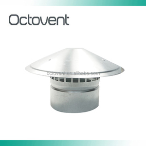 Sistema di alta qualità HVAC aria condizionata in acciaio zincato tetto cappuccio di ventilazione per camino - Product Image 2