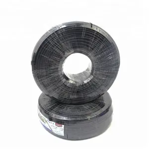Câble de capteur de guidage d'air en cuivre <span class=keywords><strong>flexible</strong></span> à 4 conducteurs solides, isolation en PVC, TPU, TPV, enroulé, noir/bleu, ISO9001 pour - Product Image 1