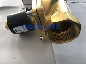 GOGO 2 voies en laiton normalement ouvert grandes électrovannes d'eau de 2 pouces pour l'irrigation prix bon marché 220v Ac 50mm zéro pression démarrage haute qualité - Product Image 2