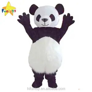 中国流行熊猫儿童吉祥物服装