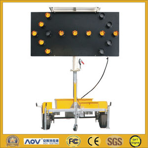 Luz <span class=keywords><strong>de</strong></span> Advertencia Direccional Intermitente para Zona <span class=keywords><strong>de</strong></span> Trabajo, Panel Solar, Señales <span class=keywords><strong>de</strong></span> Tráfico con Flecha, Remolque - Product Image 2