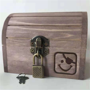 Boîte <span class=keywords><strong>de</strong></span> rangement <span class=keywords><strong>de</strong></span> bijoux personnalisée, <span class=keywords><strong>coffre</strong></span> au trésor rétro avec couvercles bombés/fermoir <span class=keywords><strong>de</strong></span> verrouillage, <span class=keywords><strong>coffre</strong></span> <span class=keywords><strong>de</strong></span> <span class=keywords><strong>Pirate</strong></span>, boîte à bijoux avec clé - Product Image 5