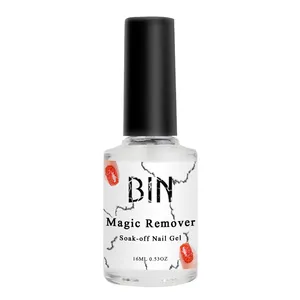 BIN Soak Off Remover Polish Gel Clear OEM Magic Nail Gel Remover Express 3 Days Liquid Different Capacity Different Weight