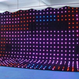 2015 led caliente video tela/led cortina de tela de novia cortina de luz led estrella de tela led estrella cortina de telón - Product Image 5