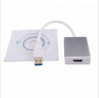 Harga Pabrik Kabel Adaptor Konverter Usb 3.0 Pria Ke Wanita HDMI Definisi Tinggi 1080P @ 60HZ Usb 3.0 Ke Hdmi untuk Komputer