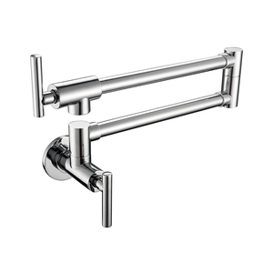 <span class=keywords><strong>Rubinetto</strong></span> da Parete per Lavello con Doppio Snodo Girevole e Prolunga - Product Image 1