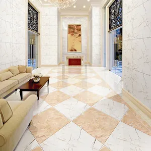 Granito brillante pulido imitando piso de madera cerámica porcelanato azulejos precio