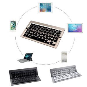 Ordenadores portátiles LENGUA ITALIANA Delgado teclado inalámbrico plegable - Product Image 2