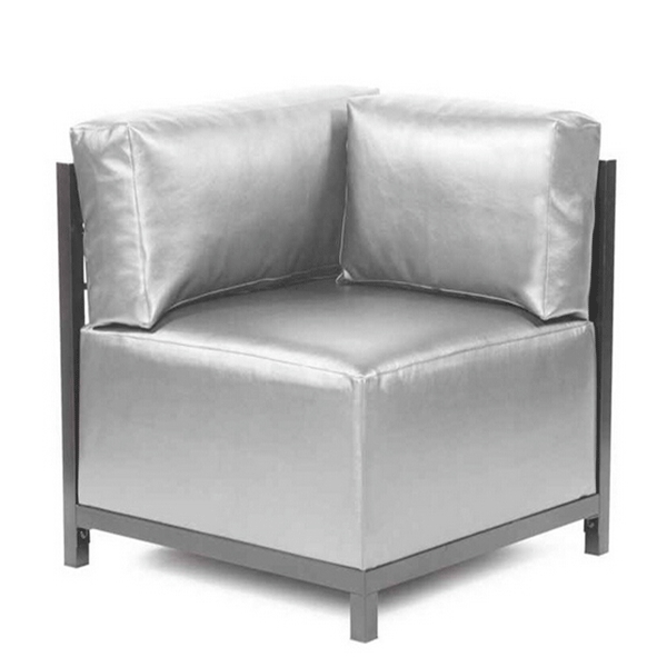 AC-178 Living Room Wood Frame One Seater Corner Sofa