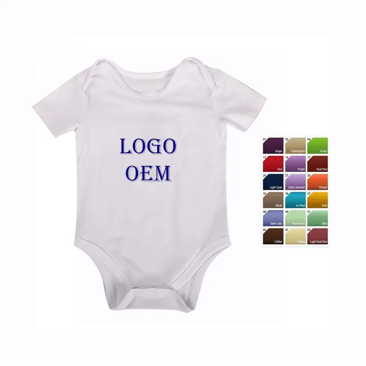 Roupas de bebê recém-nascido 100% algodão com design personalizado na China