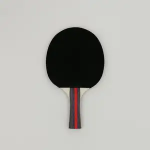 Raquette de tennis de table, anti-dérapante, en bois et carbone, réglable, 3 étoiles, popper, haute qualité, pour entraînement, ping-pong