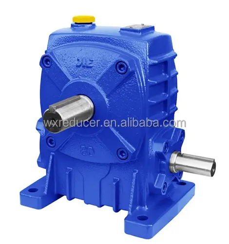 Wp gigi cacing gearbox WPS80 padat poros mount kecepatan pengecil