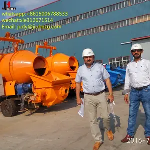 factory directly concrete pump with mixer concrete mixer pump for sale