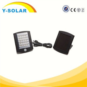 Y-SOLAR SL1-22 36 unids Granos DEL LED Luz Solar Llevó la <span class=keywords><strong>Calle</strong></span> con Sensor de Movimiento - Product Image 1