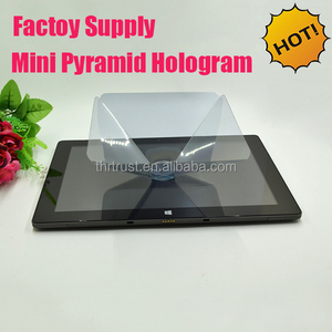 Miễn phí Mẫu 3D Hologram kim tự tháp hiển thị 3D ba chiều phim với hướng dẫn cho <span class=keywords><strong>IPad</strong></span> Tablet điện thoại thông minh máy chiếu - Product Image 4