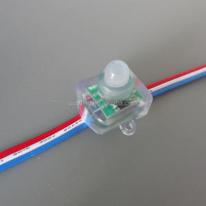 5V Square Shape Waterproof IP68 12mm <strong>WS2801</strong> RGB Pixel <strong>led</strong> christmas <strong>light</strong> - Product Image 1