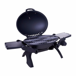 Barbecue au gaz professionnel de table, GPL, <span class=keywords><strong>butane</strong></span>, camping, barbecue, <span class=keywords><strong>propane</strong></span>, rond, portable, extérieur, acier, fonte d'aluminium, 1 pièce, acier inoxydable - Product Image 5