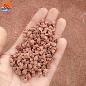 Vente en gros 1-2mm 1-3mm 3-6mm 5-8mm <span class=keywords><strong>pierre</strong></span> volcanique rouge roche de lave pour l'agriculture - Product Image 3
