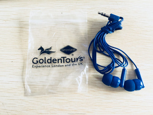 Auriculares con cable auriculares in-ear desechables conector de auriculares de 3.5 mm Auriculares para autobuses turísticos - Product Image 6