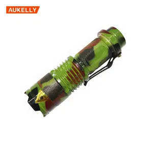 Aa veya 14500 pil cep küçük el feneri alüminyum mini led torch aa pil led el feneri