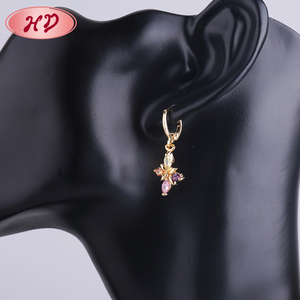 Conjuntos de joyas nupciales de estilo indio, juego de joyería chapada en oro, precio barato - Product Image 4