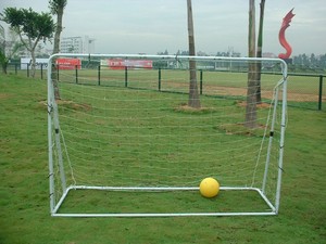 <span class=keywords><strong>But</strong></span> de football d'entraînement en plein air pour adultes Filet en polyester durable de 12 'x 6' et cadre en tube en PVC idéal pour <span class=keywords><strong>l</strong></span>'entraînement en arrière-cour - Product Image 3