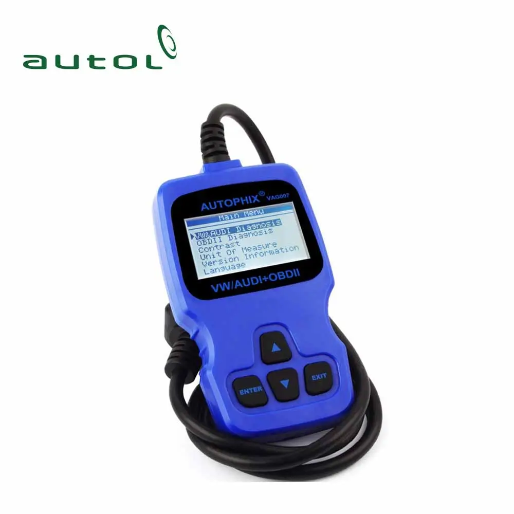 Original Autophix V007 Oil Reset/TP Position Check/Brake Pad Reset Function OBD2 Code Reader auto car diagnostic machine