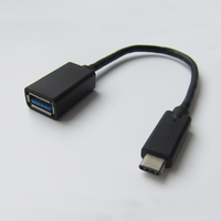 Kabel Data USB 3.1 Tipe C Reversibel Khusus ke USB A 3.0 Female untuk Macbook/Nokia N1 Oneplus