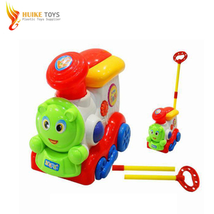 New Animal Kids Learning <strong>Walker</strong> Baby Hand Plastic <strong>Push</strong> <strong>Along</strong> Toy for Toddler - Product Image 2