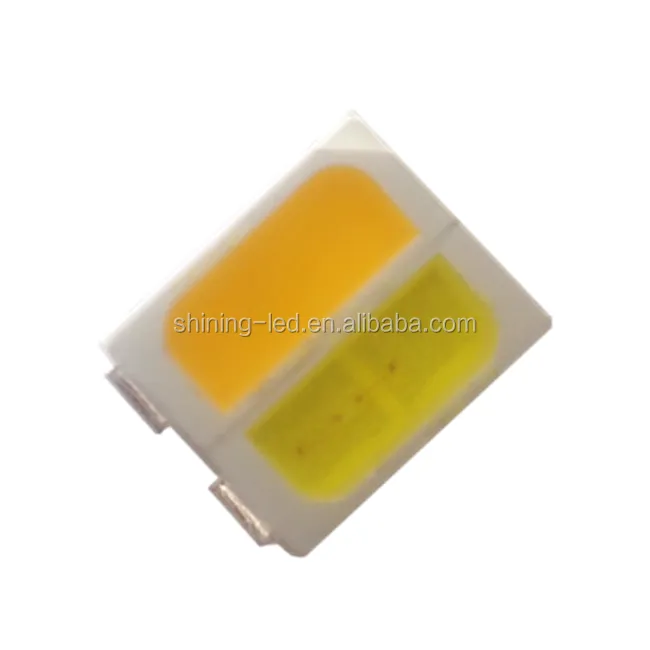 Special Light Source for Strip 0.06W*2 20mA 3V Two Chips in One LED Dual Color Temperature Diode 3527 SMD LED 3528