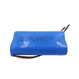 5200mah <span class=keywords><strong>3</strong></span>.<span class=keywords><strong>7v</strong></span> סוללה נטענת 18650 לי נטענת li עבור אוהדים ניידים קיבולת גבוהה סוללות ליתיום יון - Product Image 2
