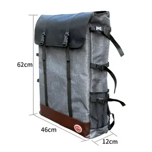 Mochila para pintura à prova d' água, portátil, para esboço, grande capacidade, para viagem, bolsa de ombro