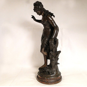 Moderno jardín de esculturas auguste <span class=keywords><strong>moreau</strong></span> artesanal escultura de bronce sólido - Product Image 6