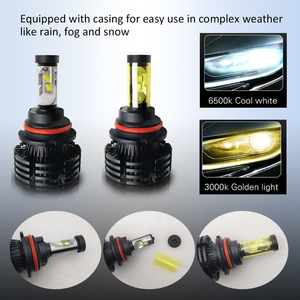 Sistema de iluminación automático 16000 Lumen 12 V X4 Led faro bombilla H4 Led H7 - Product Image 4