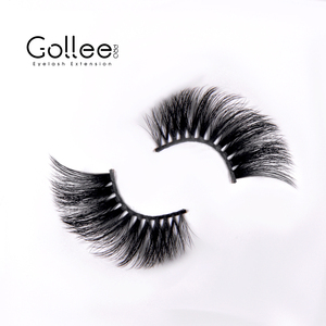 Gollee Wispies bailar la mitad de Curling alas <span class=keywords><strong>al</strong></span> por mayor crema de embalaje vacía boxeo caja de paquete de pestañas falsas - Product Image 3