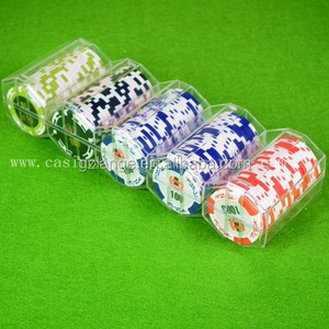 Sandisk — plateau à puce de Poker 45mm, présentoir de jetons de Casino, avec couvercle, 100 pièces - Product Image 3