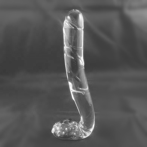 لعبة جنسية بمدخل للمؤخرة من الزجاج الشفاف بحجم كبير للبيع بالتجزئة من المصنع/ألعاب جنسية زجاجية/لعبة ديك مصنوعة يدويًا من الزجاج - Product Image 2