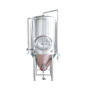 1000 gallon 200l 100l thép không gỉ lên men vodka giấm sữa chua sữa sáng 1000 lít bia 100 gallon bể lên men