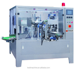 Máquina de Envasado Rotativa Wenzhou Kedi Machinery GD8-200A, Apertura de Bolsas por Presión - Product Image 5