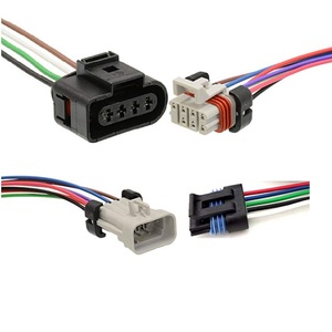 Özel otomotiv 2 <span class=keywords><strong>3</strong></span> 4 6 7 8 pin/yollu kadın su geçirmez konnektör uzatma kablosu GM LS ateşleme bobini araba kablosu kablo demeti - Product Image 1