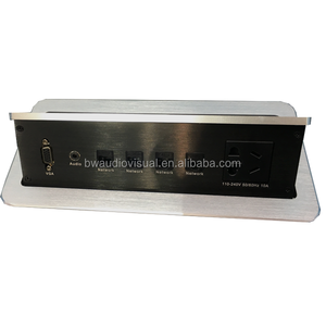 Nội Thất Văn Phòng Nhôm Pop Up Bàn Ổ Cắm Bảng Điều Chỉnh/Hội Nghị Bảng Ổ Cắm Điện - Product Image 1